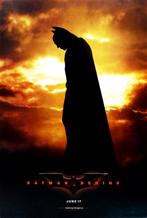 Batman Begins movie poster