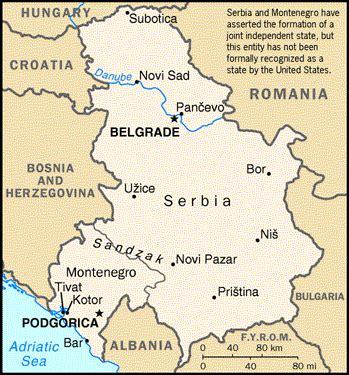 Serbia and Montenegro Factbook