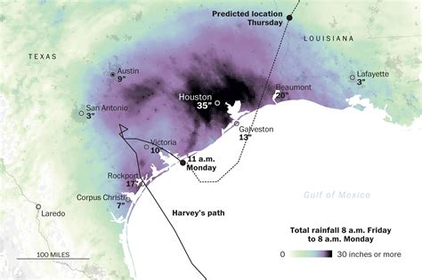 Harvey Flooding Map