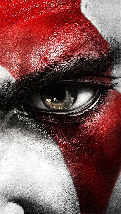 Kratos eye, eye, game, god, kratos, guerra, HD phone wallpaper | Peakpx