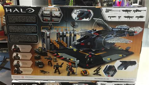 Halo Mega Bloks NMPD Pelican Air Base Set Released! - Halo Toy News