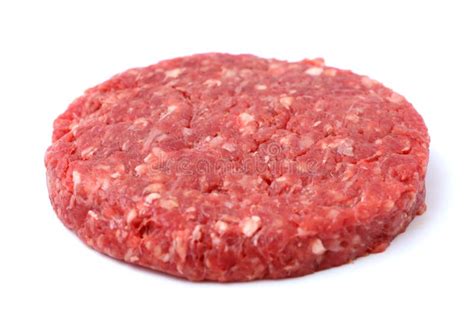 Raw Hamburger stock photo. Image of hamburger, burger - 43712842