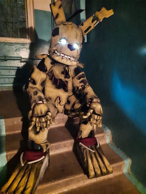 Springtrap Full Costume FNAF Costume - Etsy Hong Kong