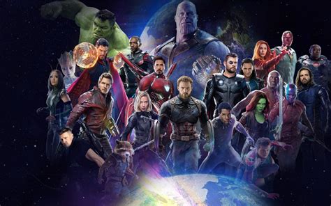 2560x1600 Resolution Avengers Infinity War 2018 All Characters Fan ...