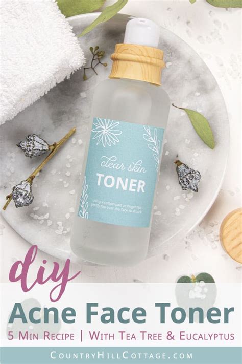 DIY Toner for Acne {Homemade Tea Tree Toner}