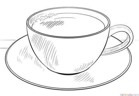 Cup Drawing Sketch