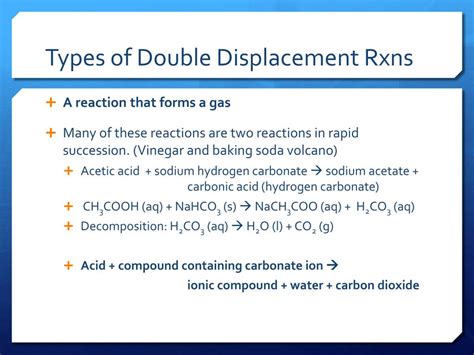 PPT - Double Displacement Reactions PowerPoint Presentation, free ...