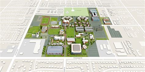 GCU Interactive Campus Map on Behance