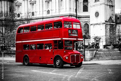 Photo & Art Print London's iconic double decker bus., kbarzycki