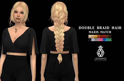 Sims 4 CC Braids You Mustn't Miss out on — SNOOTYSIMS