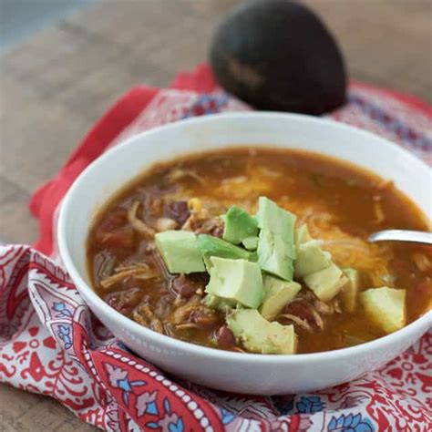 Instant Pot Mexican Chicken Soup - Aggie's Kitchen