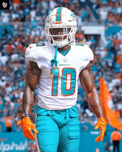 Tyreek Hill Dolphins Wallpaper Explore more American, Football, Kansas ...