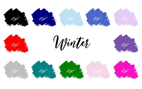 Winter Colour Palette - 4 Season Color Analysis | InfinitCloset