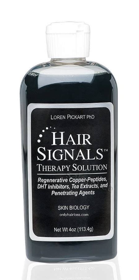 copper Peptides for Hair Loss Hair Signal Solution by Dr. Pickart ...