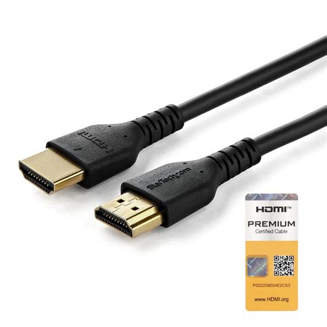 1m 4K Premium HDMI 2.0 Cable Durable 3ft - HDMI® Cables & HDMI Adapters