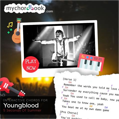 5 Seconds Of Summer - Youngblood Chords