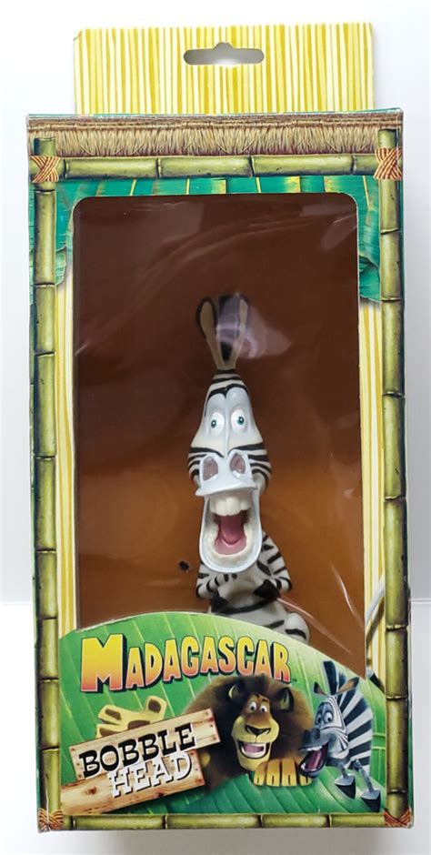 Madagascar Marty the Zebra Bobblehead from Comic Images – The Toys Time ...