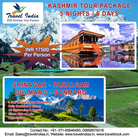 Kashmir Tour Package - Kashmir is one of the most famous tourist ...