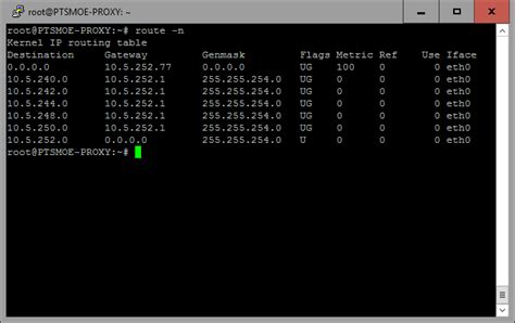 Delete Routing Table On Linux ~ JFA