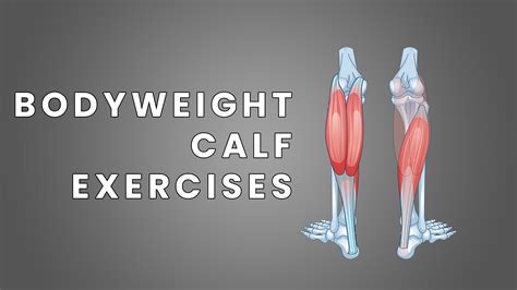 5 Best Bodyweight Exercises for Calves (with Pictures!) - Inspire US