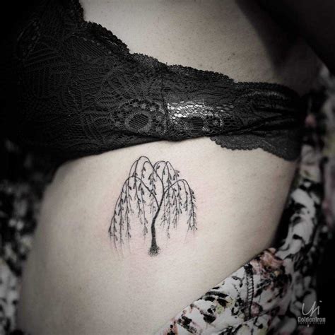 Willow tree tattoo by yi postyism - Tattoogrid.net