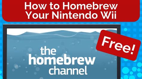 How to Homebrew Your Nintendo Wii - YouTube