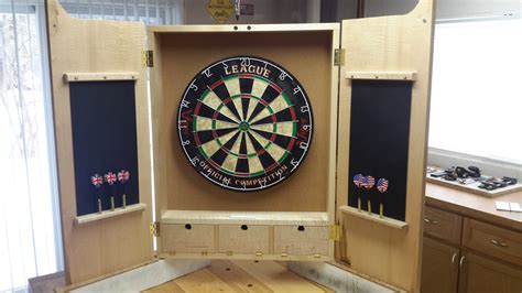 Dart Board Cabinet