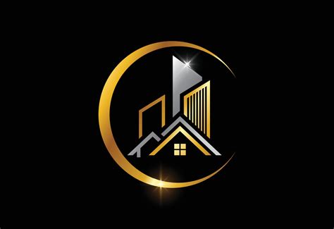 Real estate logo, House logo, Home logo sign symbol 8123821 Vector Art ...