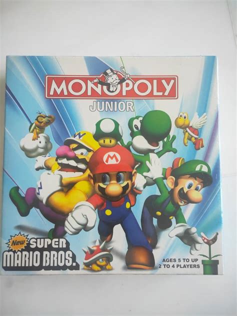 Monopoly junior super mario, Hobbies & Toys, Toys & Games on Carousell