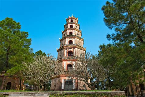 Experience a morning cruise on Hue’s Perfume River to peaceful Thien Mu ...