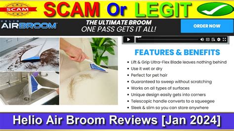 Helio Air Broom Reviews (Jan 2024) [ with 100% Proof ] ⚠️ Is ...