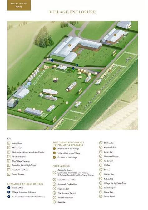 Royal Ascot 2022 enclosures, maps and guides including the Royal ...