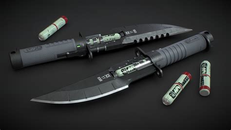 Cyberpunk Knife [Printable] - deep3dsea