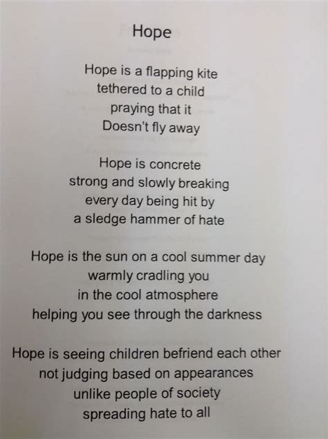 Extended Metaphor Poem Examples