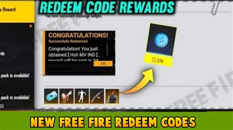 Free Fire Reward Codes For Today 3 February (Fresh) & How To Collect ...