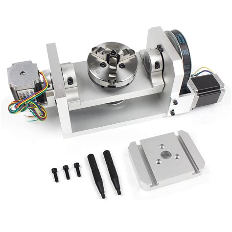 Buy CNCTOPBAOSCNC 4th and 5th Axis,CNC Rotary Table A & C Axis Reducer ...