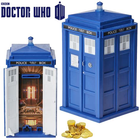 Cofre Doctor Who TARDIS com Luzes, Efeitos Sonoros e Frases do 12º ...