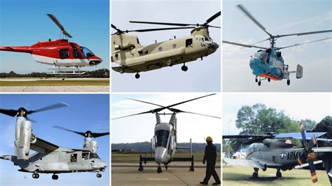 What Are the 6 Different Types of Helicopters? | Chopper Spotter