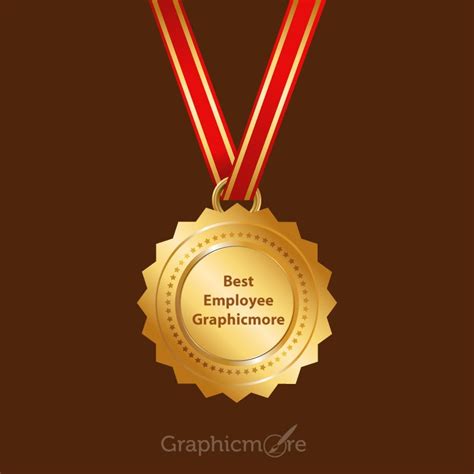 GraphicMore Gold Medal Design Free Vector File Download