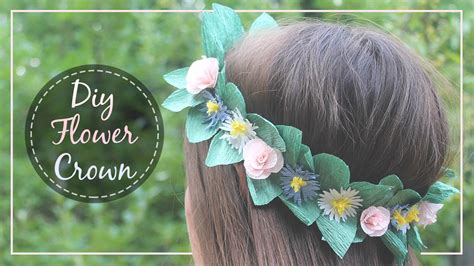 Diy Paper Flower Crown Tutorial