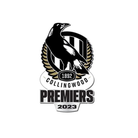 Collingwood Magpies 2023 Premiers Logo Pin – Exclusive Collections ...