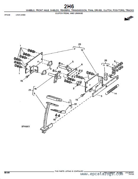 John Deere 7720 COMBINE Parts Catalog