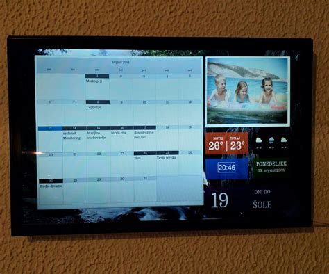 Diy Calendar Wall, Calendar Board, Raspberry Projects, Pi Projects ...