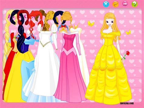 Disney Princess Dress Up Download, Screenshots