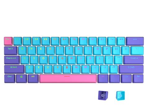 Buy BOYI Joker-Keycaps, 61 Key Mini ANSI Layout OEM Profile PBT Thick ...