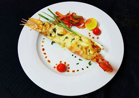 Jumbo Prawn Thermidor Recipe by Sayan Majumder - Cookpad