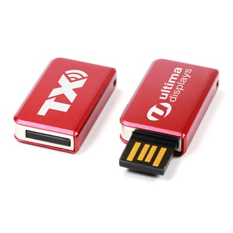 Custom Retractable Mini USB Flash Drive - Best Custom Flash Drives