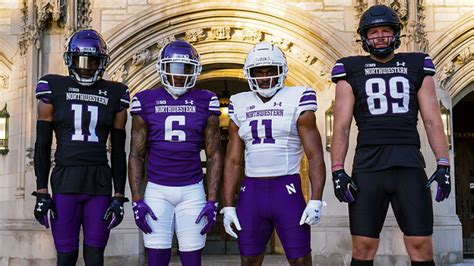 Northwestern Wildcats Unveil Updated Football Uniforms – SportsLogos ...