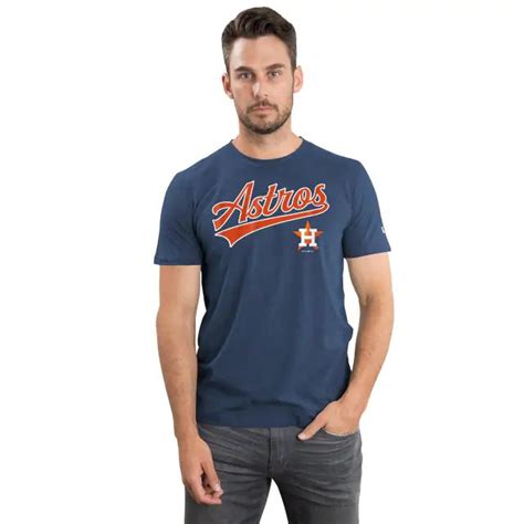 Houston Astros Team Logo T-shirt | New Era Cap | Astros team, Tshirt ...