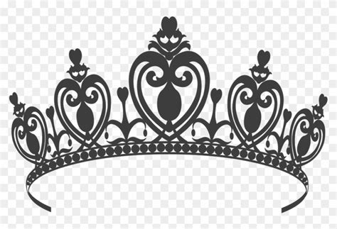 Princess Crown Png - Princess Crown Black And White Png, Transparent ...